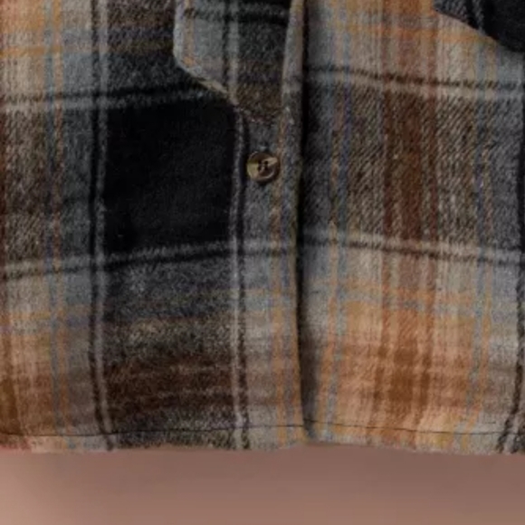 1  L left❤New plaid shirt dress - Picture 8 of 17